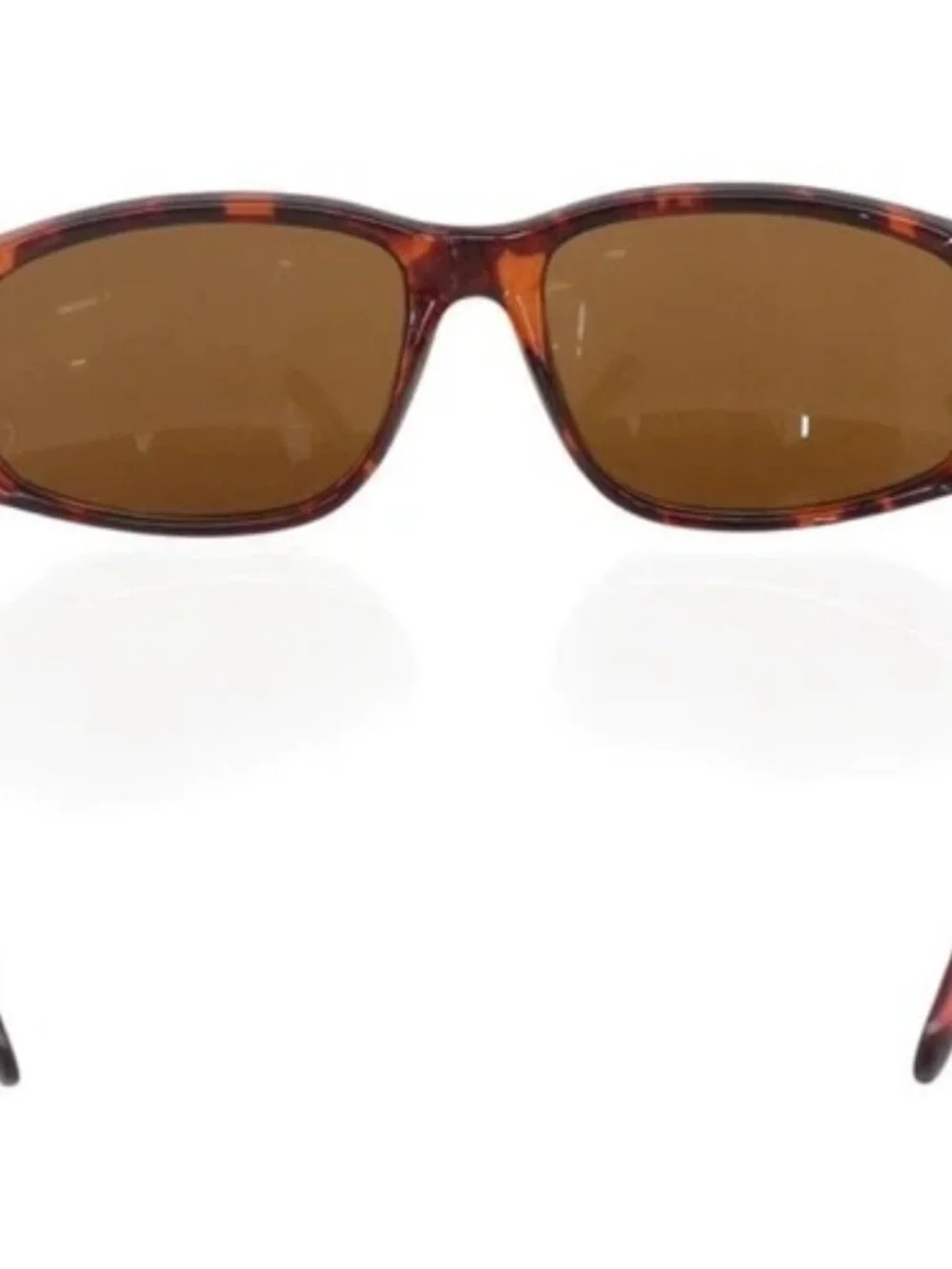 CHANEL Sunglasses plastic Brown CC Auth 159076